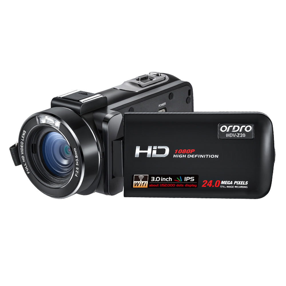 ORDRO Z20 3.0-inch 1080P HD Video Camera DV Infrared Night Vision Digital Camcorder ORDRO Z20 3.0-inch 1080P HD Video Camera DV Infrared Night Vision Digital Camcorder